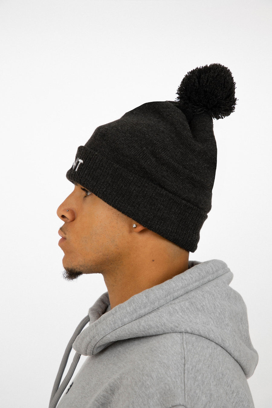 Bobble Beanie - Grey