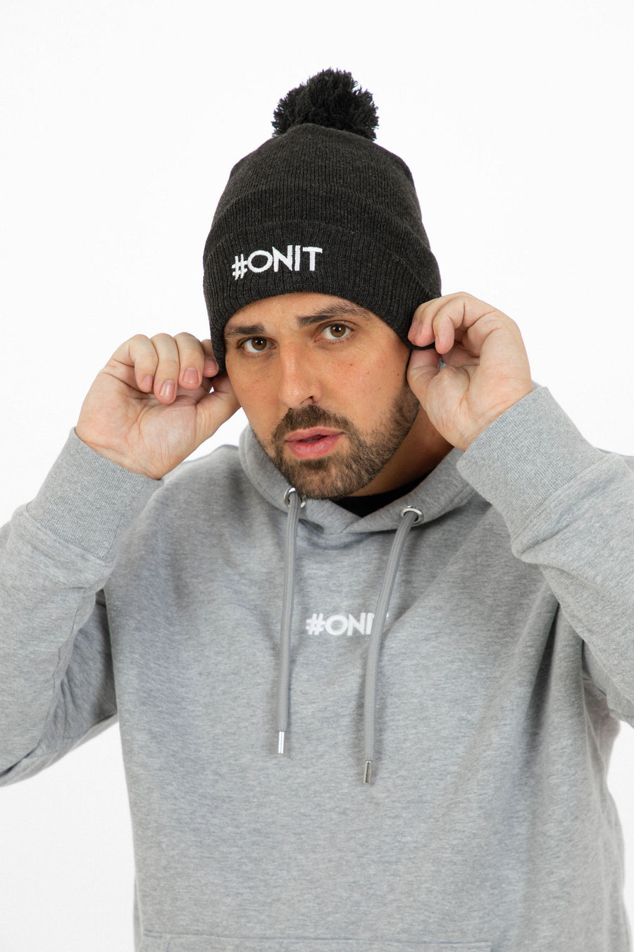 Bobble Beanie - Grey