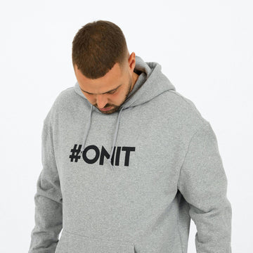 BOLD #ONIT Hoodie - Grey