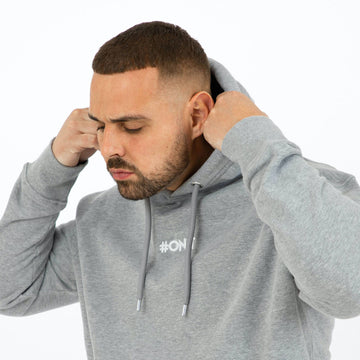 Small Logo Hoodie - Grey